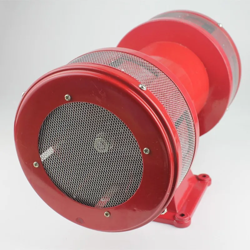 MS-590 AC 110V 220V 160db Motor Driven Air Raid Siren Metal Horn Double Industry Boat  Alarm 50/60Hz