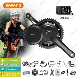 Bafang CAN 48V 52V 1000W Mid Drive Motor BBSHD eBike Kits BB 68/100/120mm Powerful Bicycle Engine Electric Bike Conversion Kit