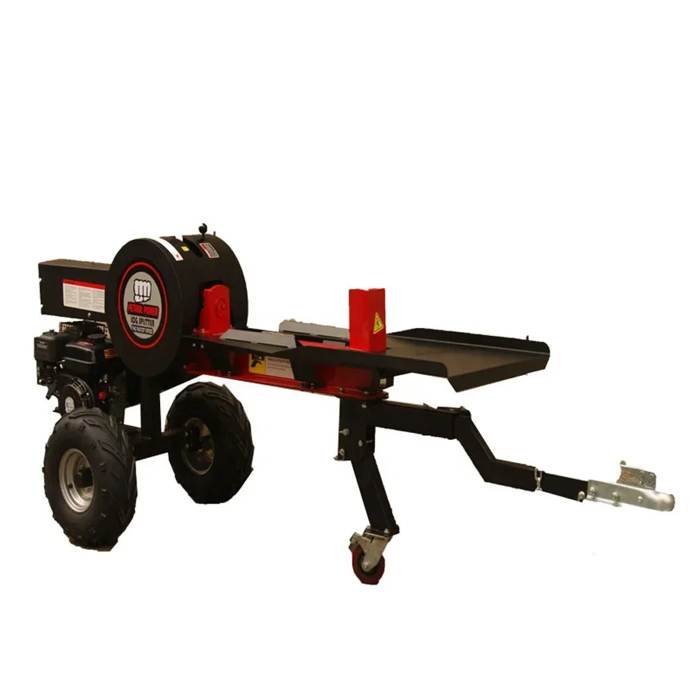 Forest Machinery Huike 34 Ton Fast Kinetic Log Wood Splitter For Sale