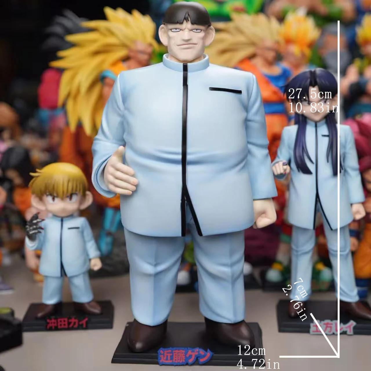 27.5cm/10.83인치 애니메이션 렛츠 고 피규어 콘도우 겐 액션 피규어 PVC 컬렉션 모델 장난감 어린이 선물용