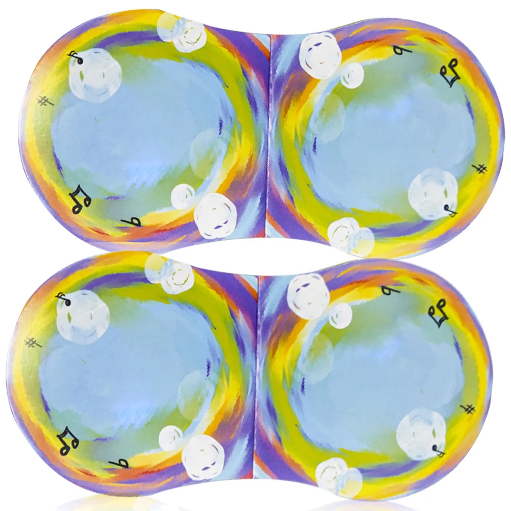 

2 Pcs Record Player Cleaning Protective Pad Vinyl Cleaner Mitt Paper Jam Washer