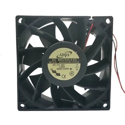 New original for ADDA fan AD0924HB-F99DS 9038 9CM 24V 0.55A frequency converter cooling fan
