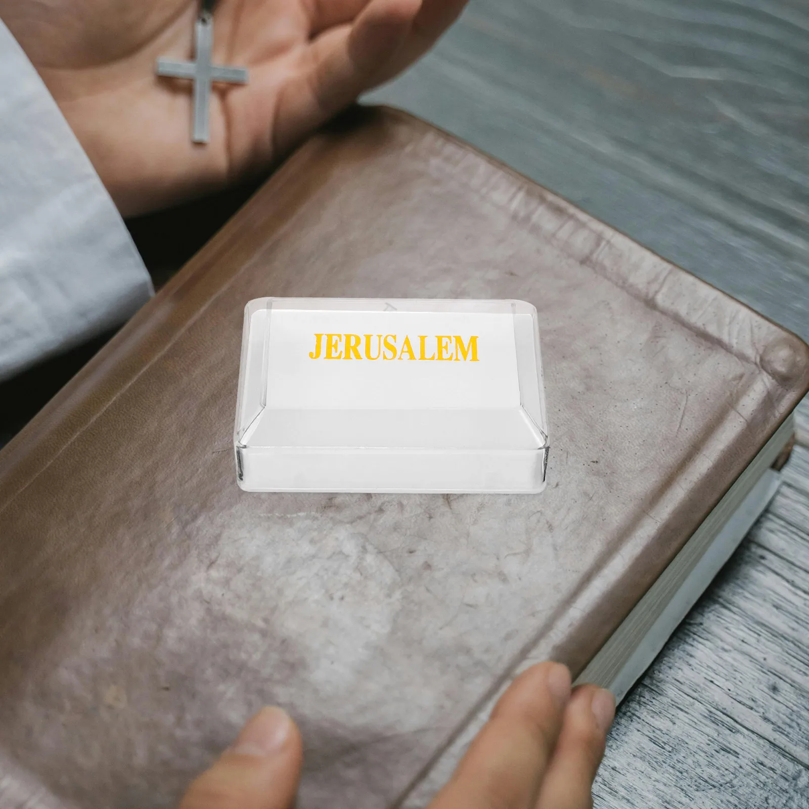 

10Pcs Lightweight Rosaries Boxes Plastic Trinket Case Compact Storage Solution for Religious Ceremonies Rosaries Beads Boxes