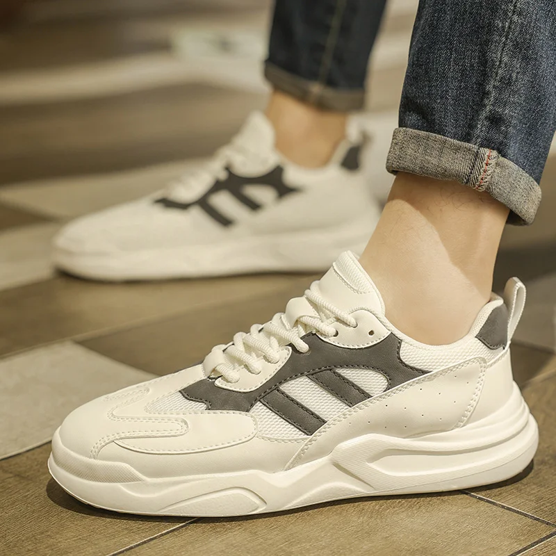 

2025 New Men's Board Shoes,sneakers,skate shoes,Casual Shoes Boost Cushioned Breathable Classic Trendy Comfortable New Arrival