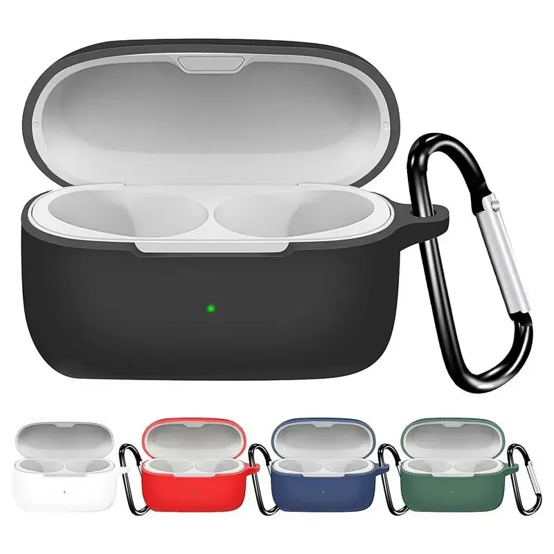 1pc Silicone Case for Jabra Elite 5 Earphone Waterproof Protector Skin Earphone Shockproof Cover Accessories for Outgoing Travel