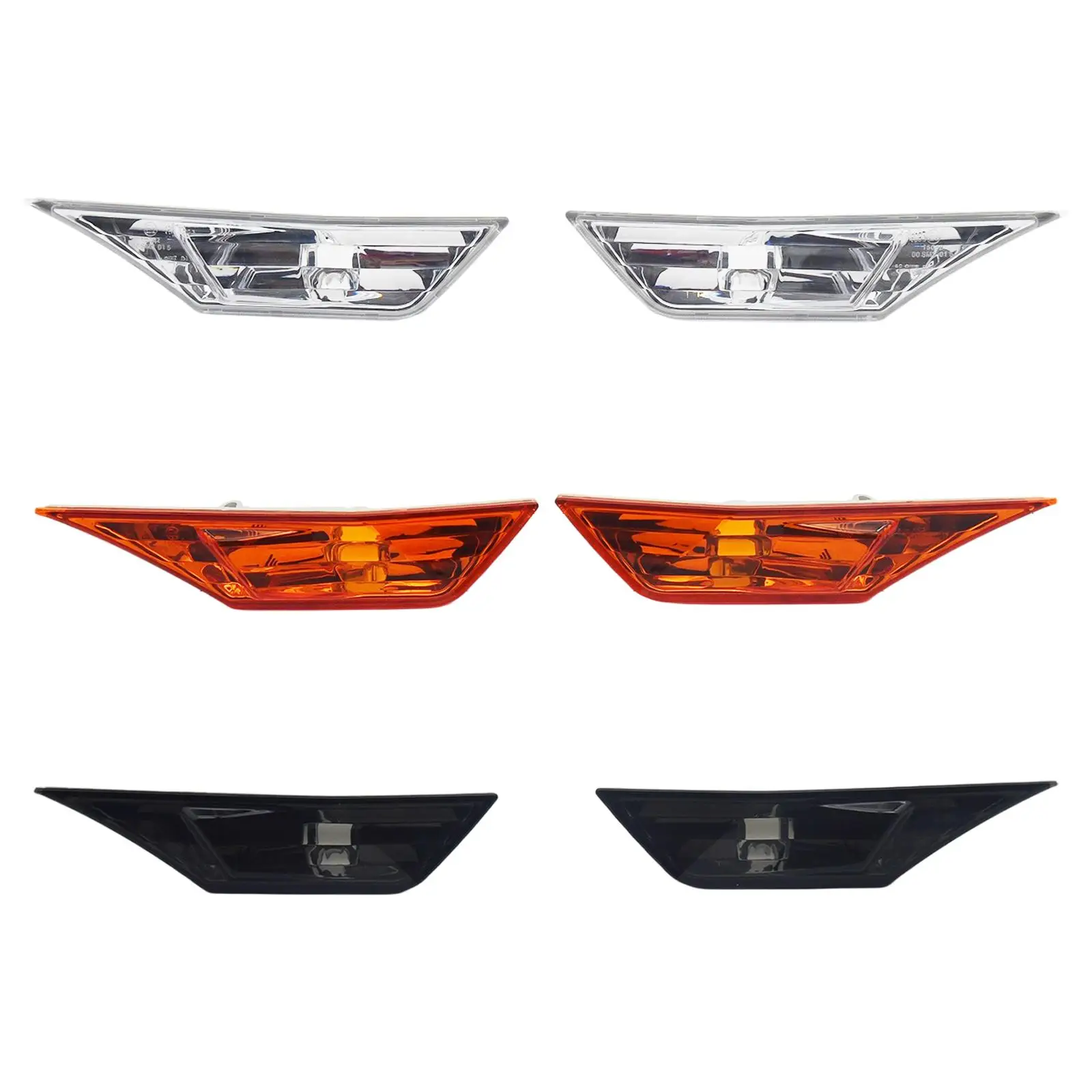 2Pcs Car Side Marker Lights 34300-Tet-H01 Fit for Honda Civic 16-20