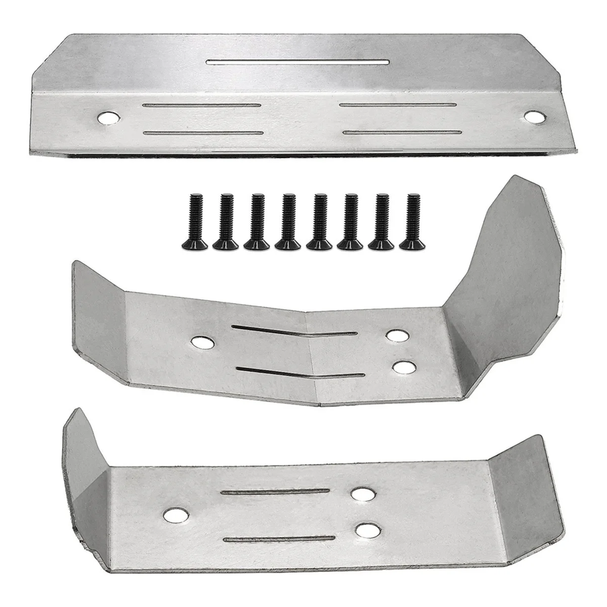 A03R RC Car Upgrade Stainless Steel Chassis Guard Plate Kit for MINI RC Car Accessories