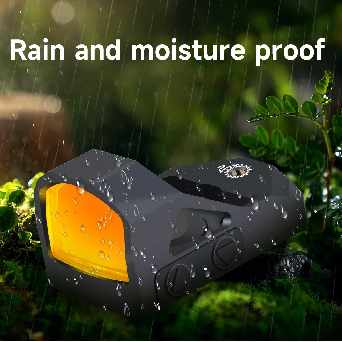 1x22mm berburu hijau titik merah optik pandangan refleks terbuka taktis 3 optik MOA kolimator Glock teleskop kompak