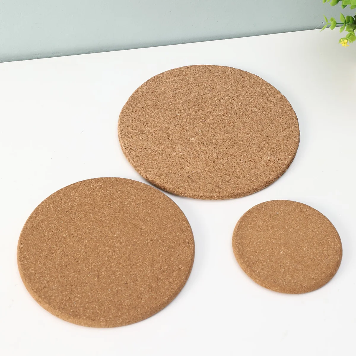 Cork Coasters |   Water-Absorbent, Non-Slip, Anti-Scalding