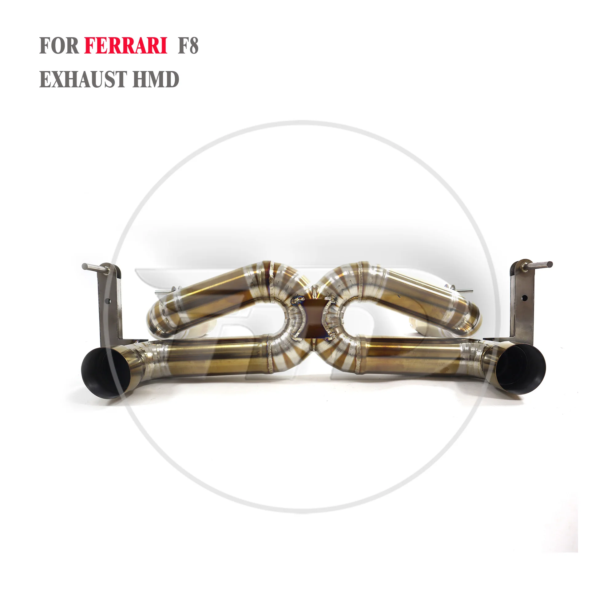 

HMD Titanium Alloy Exhaust Systems Catback Is Suitable For Ferrari F8 Without Valve Car Accessories Auto Modification