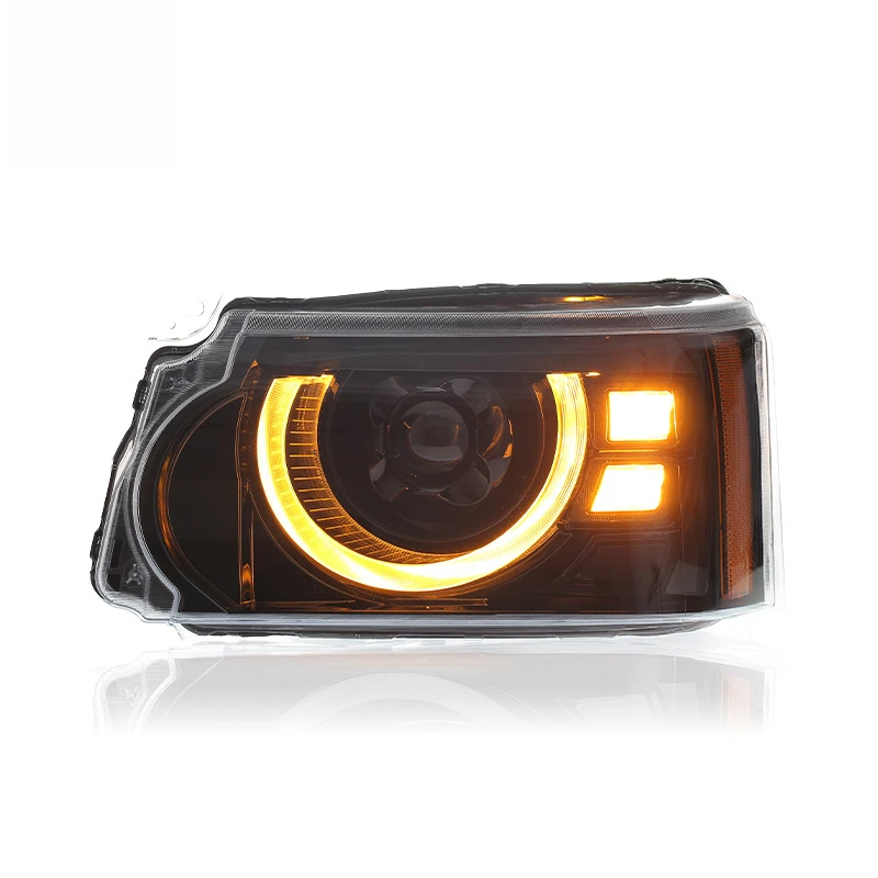 Suitable for 2010-2013 Land Range Rover Sport headlight assembly modification to Defender style LED daytime running light