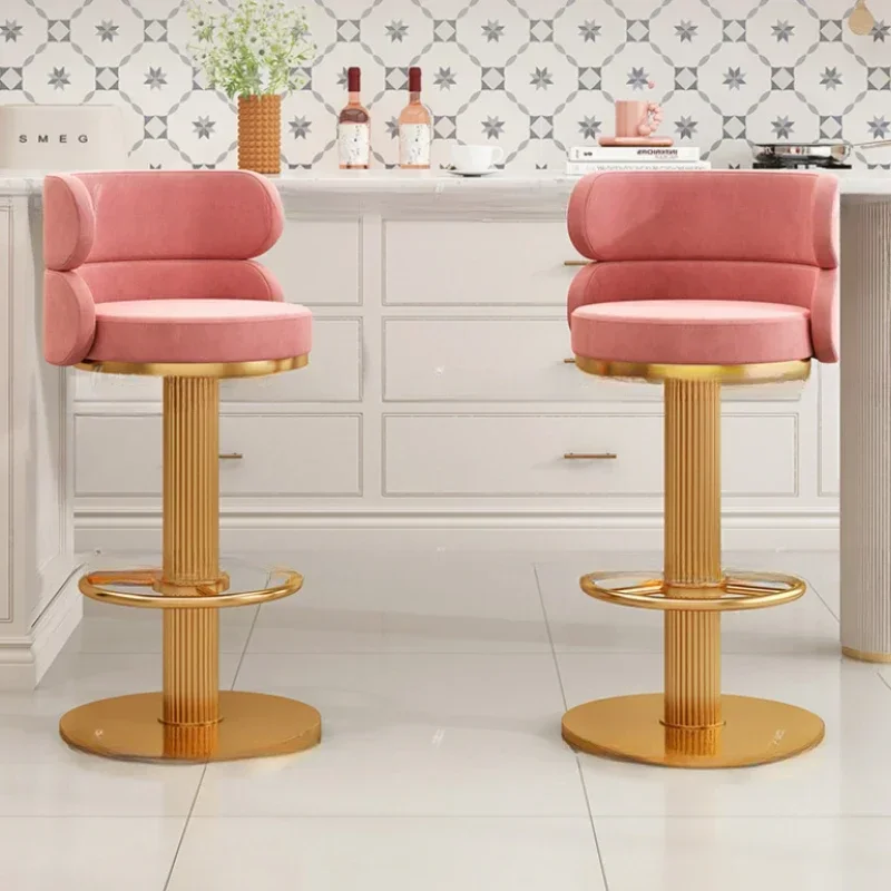 

Modern Bar Manicure Chair Kitchen Stool Cafe Tabouret Design High Barber Shop Home Chaise Taburete Cocina Alto Chairs Counter