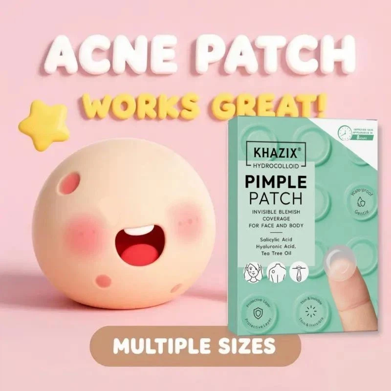 200/800Pcs Invisible And Breathable Hydrocolloid  Pimple Patch Hydrocolloid Spot Stickers Covering Zits And Defect