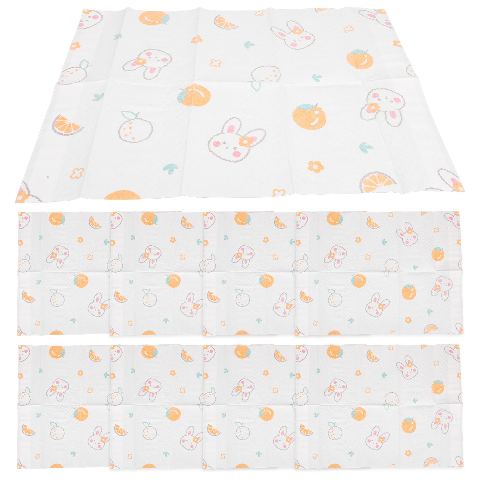 

10Pcs Baby Disposable Placemats Waterproof Table Mats for Toddlers Compact Reusable-Like Single Use Placemats for Home Travel