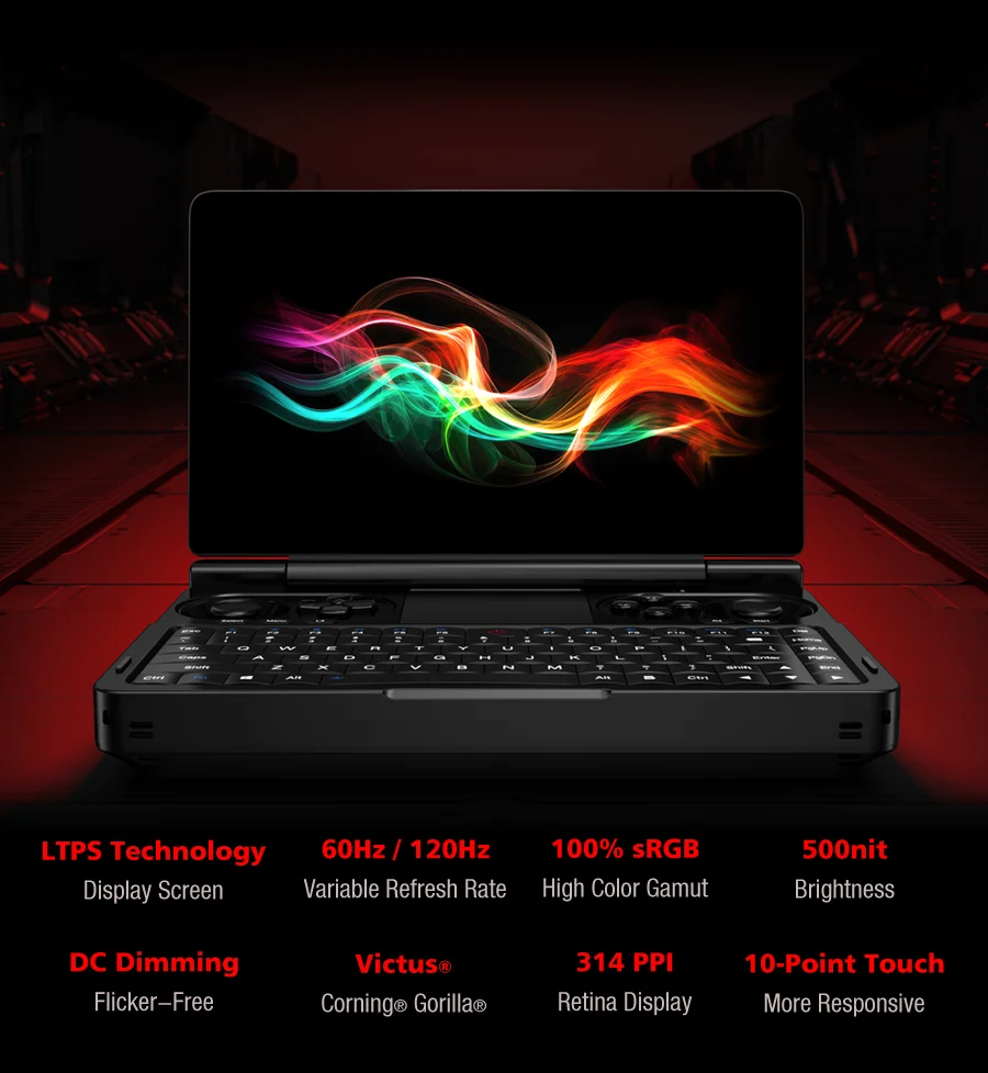 GPD 2025 WIN Mini 16GB 32GB Memory 1TB 2TB SSD Hard Disk AMD Ryzen 8840U HX370 Processor Handheld Gaming Laptop Mini PC Notebook