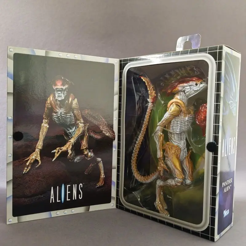 

Night Cougar Alien Panther Alien Action Figure Neca Romulus Movie With Magnetic Attack Kamikaze Parasite Toys Gifts