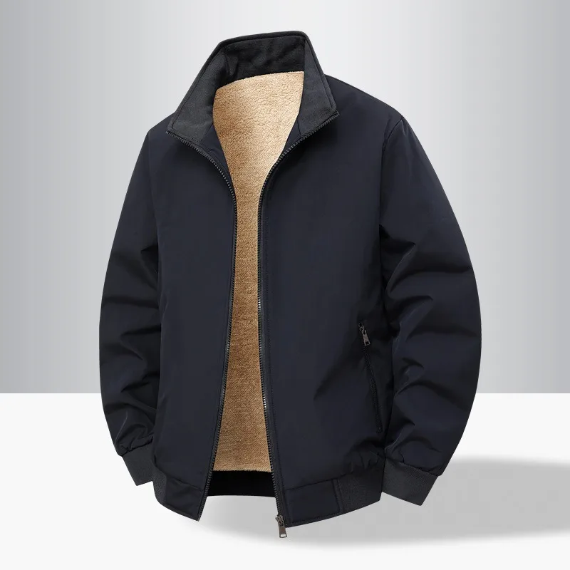 Men's Winter Jackets Coats Cold-Proof and Warm Jackets Winter Men's Jackets Men's Business Coats Winter Thickened Warm Tops