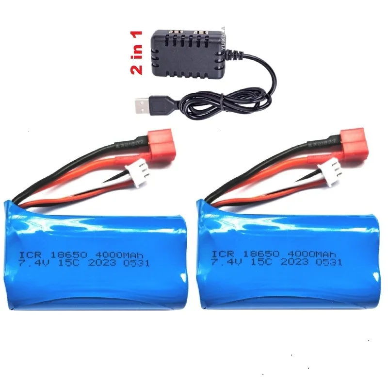 SCY-16101 16102 16103 16201 16301 16302 16303 1/16 R/C cars trucks spare parts upgraded 7.4V 4000mAh Li-ion battery/USB