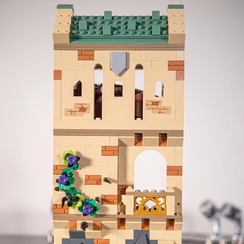 Moc Building Bricks famosi film modellano la tecnologia del ponte di pietra blocchi modulari regali giocattoli per bambini set fai da te assemblaggio