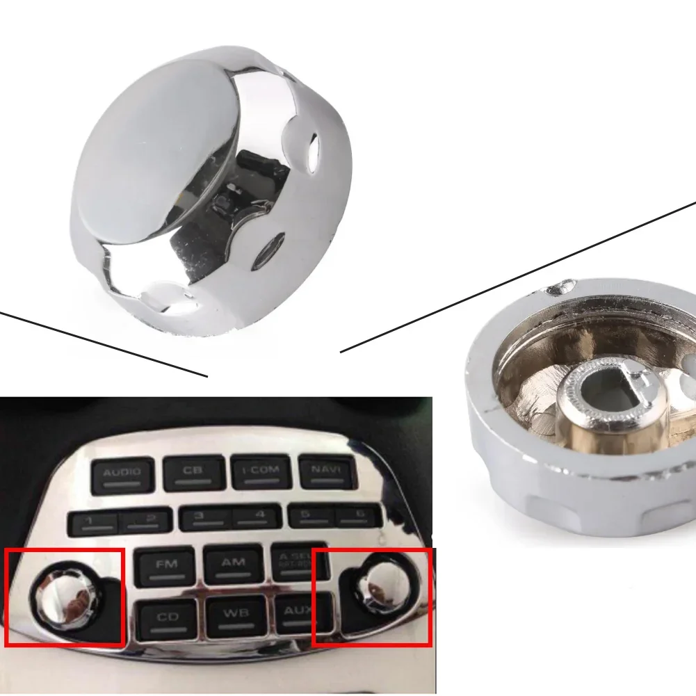 

1pcs For Honda GL1800 2001 2002 2003 2004-2011 Goldwing Fairing Switch Decoration Boky Kits Chrome, Brand New Accessory Parts