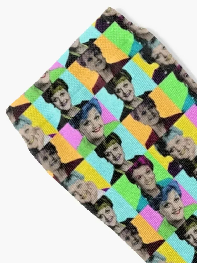 Jessica Fletcher (Pop Art) MURDER, SHE WROTE Socks funny gifts kids Socks Woman Men's