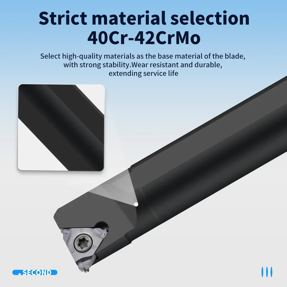 SNR0008K08 SNR0012M11 SNR0016Q16 SNR0020R16 SNR0020R22 SNR0025S22 SNR لولبة داخلية تحول أداة مخرطة القاطع 16IR #4