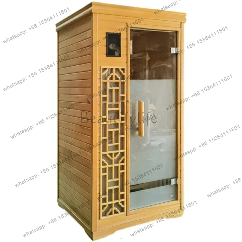 

Far infrared steam room single hemlock sweat steam box household steam room