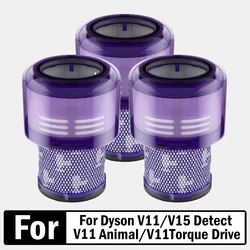 Piezas de Repuesto de filtro HEPA para Dyson V11, unidad de torsión V11, Animal V15, detección SV14, vacío inalámbrico, compatible con la pieza 970013, 02