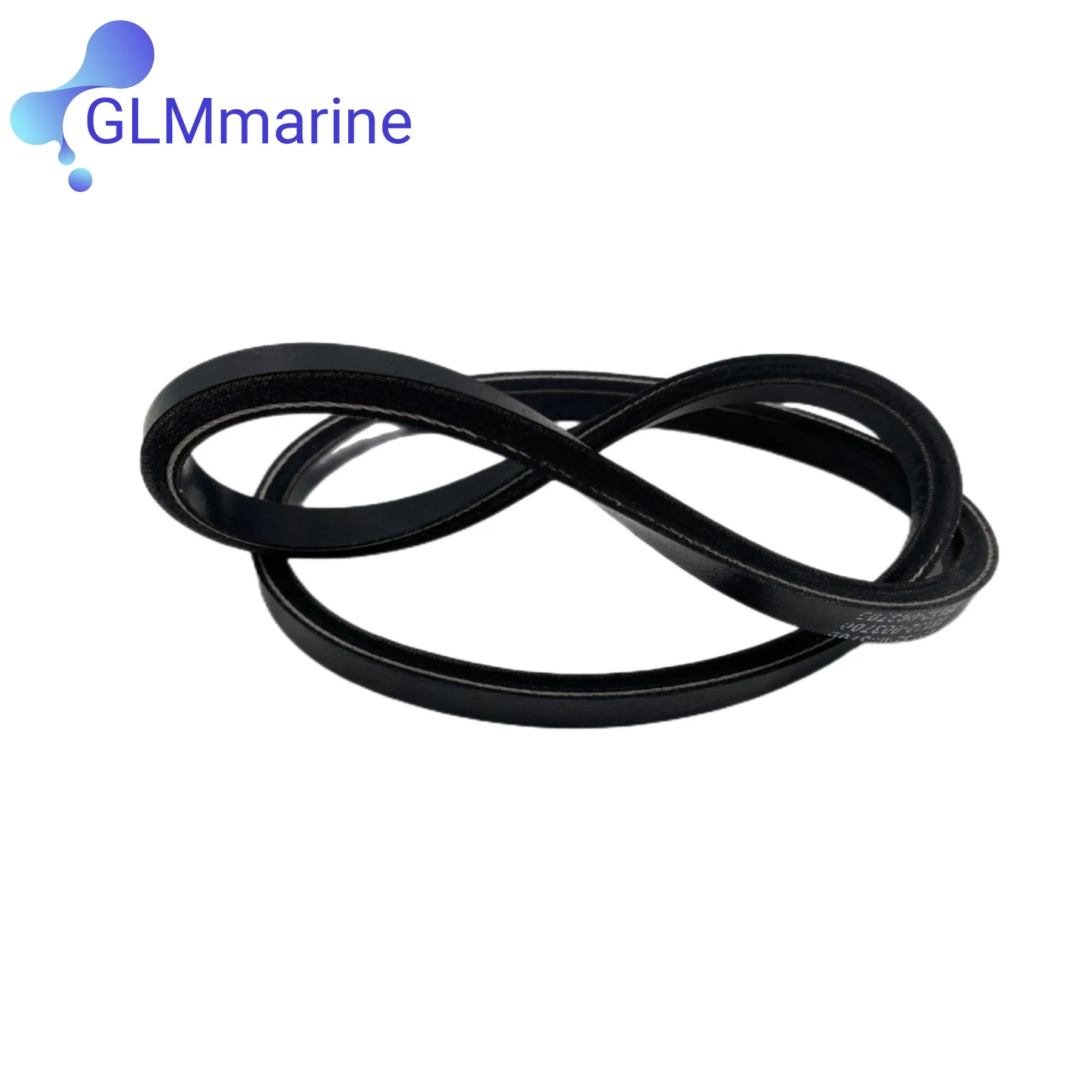 25132-003700 Alternator Belt Compatible with Yanmar Marine 2GM20 3GM30 6KX-GT Inbord Engines Replacement 25132003700 view 2