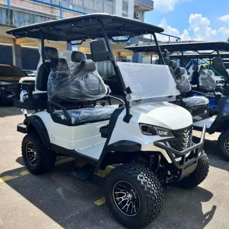 Cheap Golf Cart Lithium Battery 60v Electric Golf Cart 4 Seater Club Sightseeing Car Electric Car 4 Seats