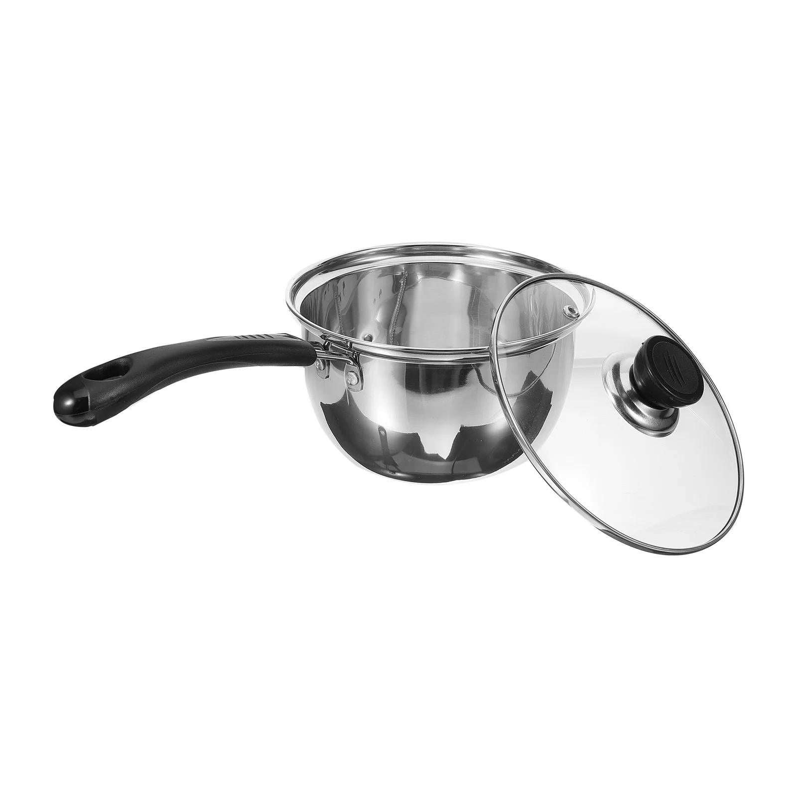 

Stainless Steel Oil Filter Pot 304 Material Strainer Spout Glass Lid Kitchen Grease Separator Cooking Tool