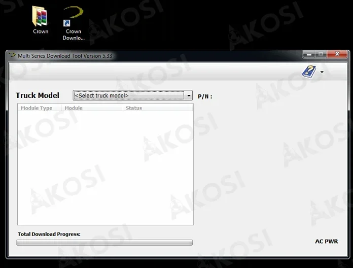 

Программное обеспечение для диагностического инструмента Crown RCAN-USB CAN с интерфейсом вилочного погрузчика Crown