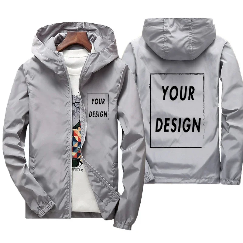 Custom Brand Logo Herfst Jas Mannen Waterdichte Warme Windjack Casual Kleding Big Size 6Xl Mannen Groen Zwart Rood Jas Outdoor