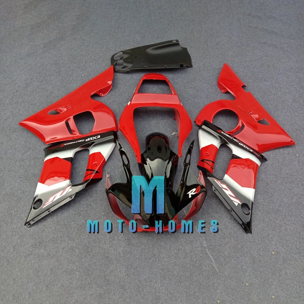 YZFR6 98 99 00 01 02 Fairing Set for Yamaha YZF-R6 1998 1999 2000 2001 2002 Road Sport Injection Fairings Kit Red