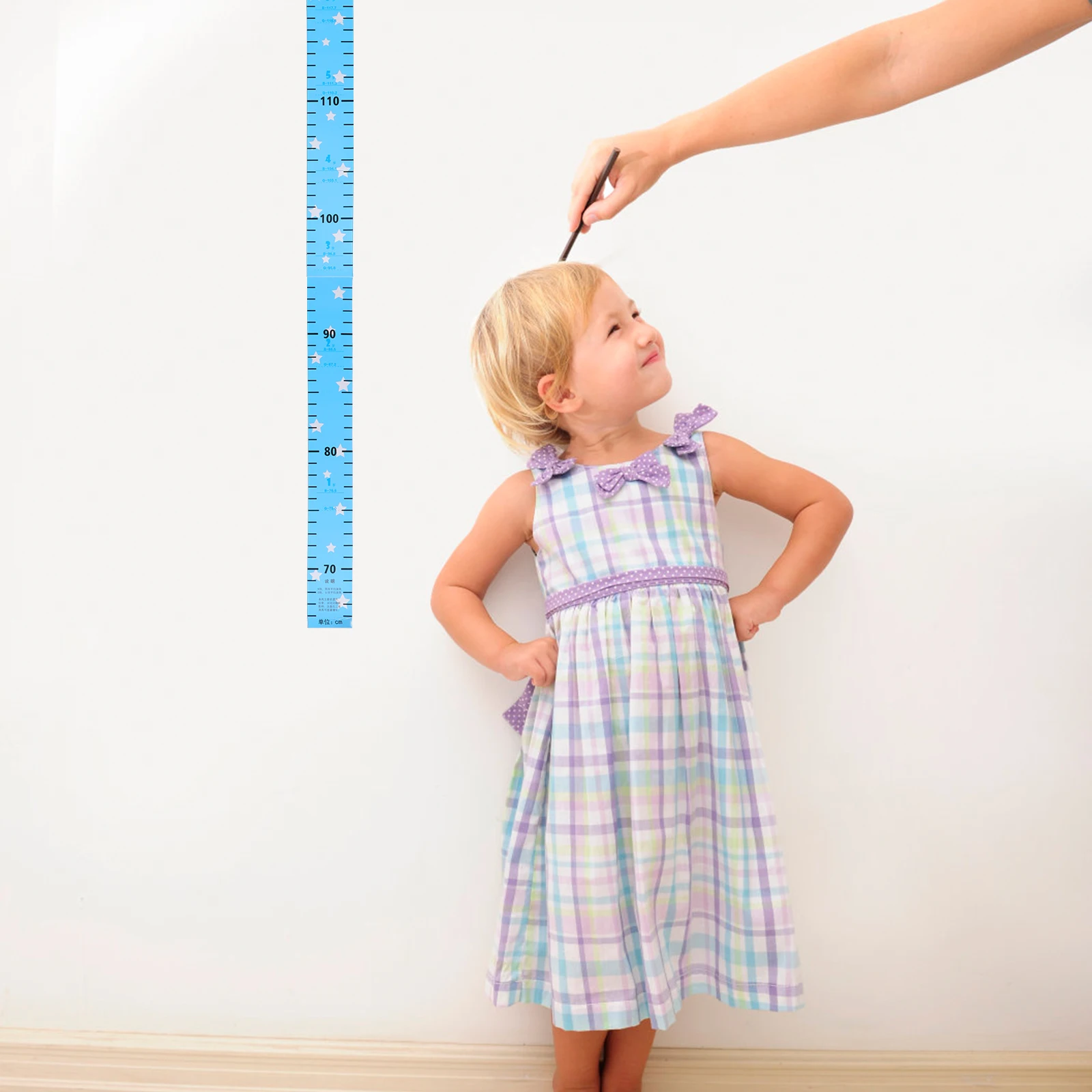 

EVA Magnetic Height Sticker Kids Measuring Chart Wall Decor Removable Growth Tracker Cartoon Animal Design Waterproof Baby Room