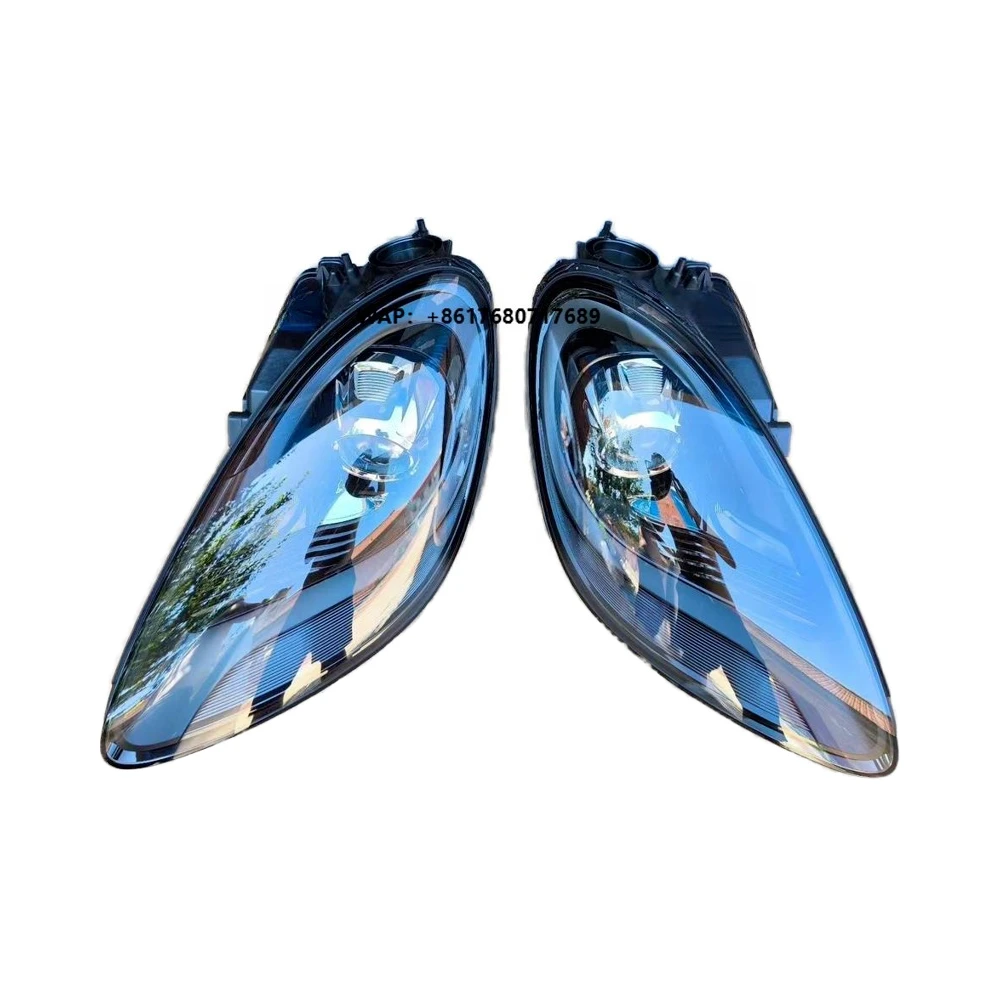 High-End 12V Matrix LED Headlights for 718 982 High Quality Glass Front Lighting New Condition
