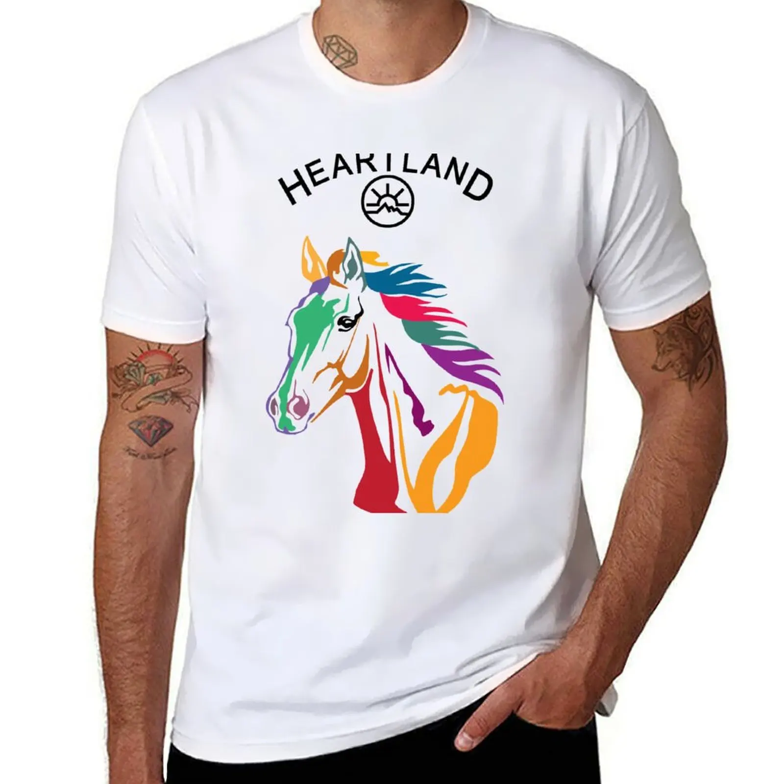 

Heartland, Heartland Horse T-Shirt man t shirt cotton t shirts for man cotton funny t shirts for man cotton T-shirt