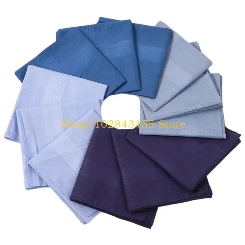 49mc 40x40cm Męskie pasiaste chusteczki losowe kolory Hanki Pocket Striped Wzory Pockward Square Chusteczka dla mężczyzny