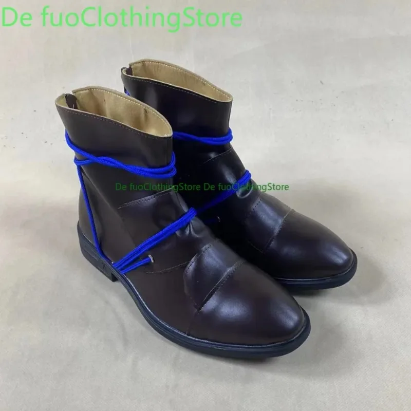 Defuo arknights lúmen cosplay sapatos anime botas de convenção anime jogo rpg sapatos e botas festa de halloween