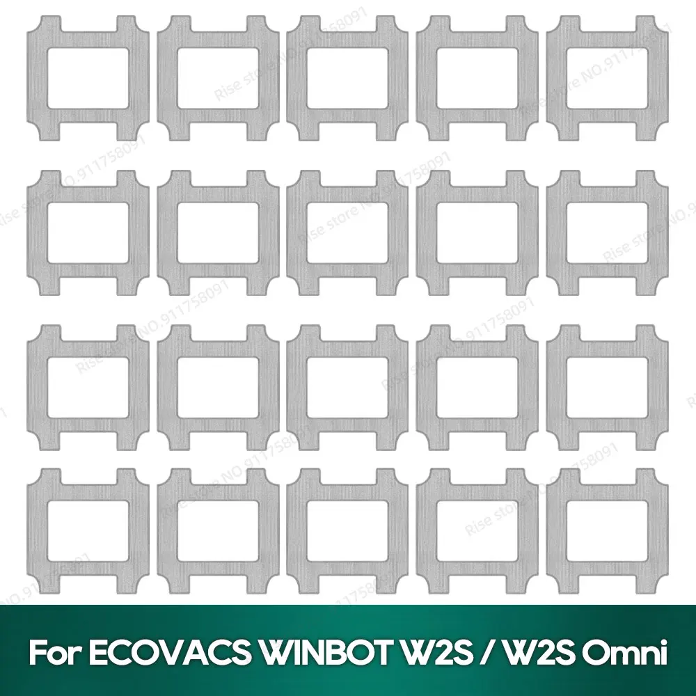 Reinigungspad kompatibel für ECOVACS WINBOT W2S / W2S Omni Fensterputzroboter Ersatzteil-Kit