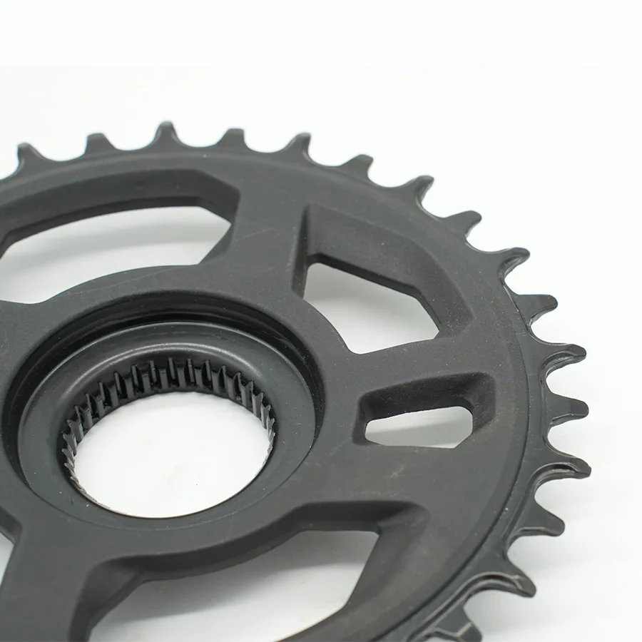 E-bike Chainring 34T Electric Bike Chainwheel New Design Overmolded One-Piece For Road Bicycles And Kids' Bikes