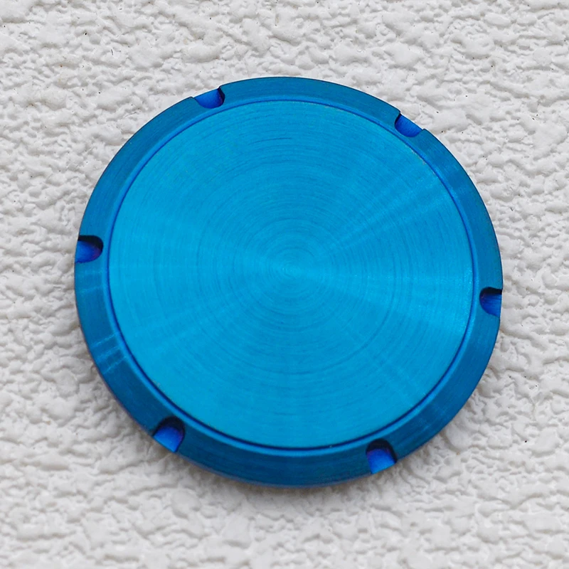 Reloj de cristal transparente para hombre, carcasa NH35, SKX Coverback, compatible con SKX007, tortuga abulón 6105, serie Tuna Monster Samurai, movimiento NH35