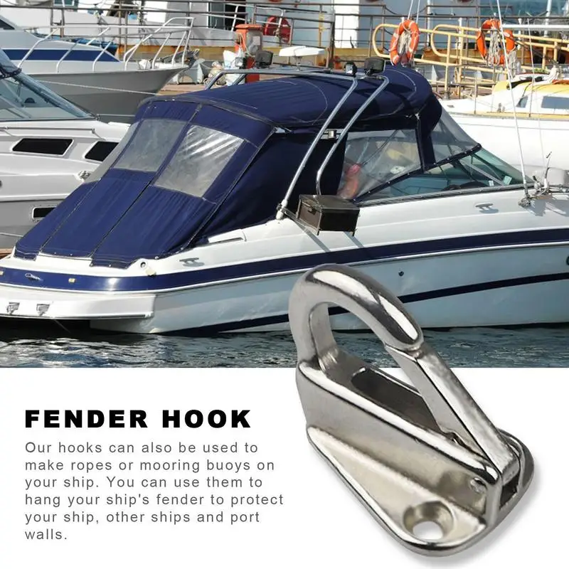 

Tug Marine Grade Fending Hook Marine Hanger Ship Wall Hook Safety Stainless Steel 316 Fending Hooks Marine Accessories