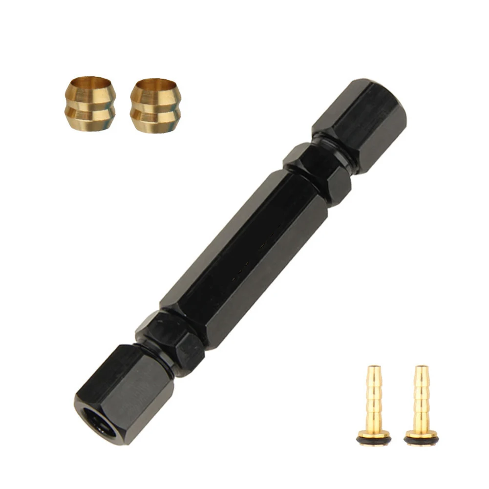 ل 5 مللي متر خرطوم الفرامل الطريق الدراجات الدراجة الصحن الهيدروليكي خرطوم الفرامل موصل إدراج أداة التثبيت الفولاذ المقاوم للصدأ + سبائك الألومنيوم #4