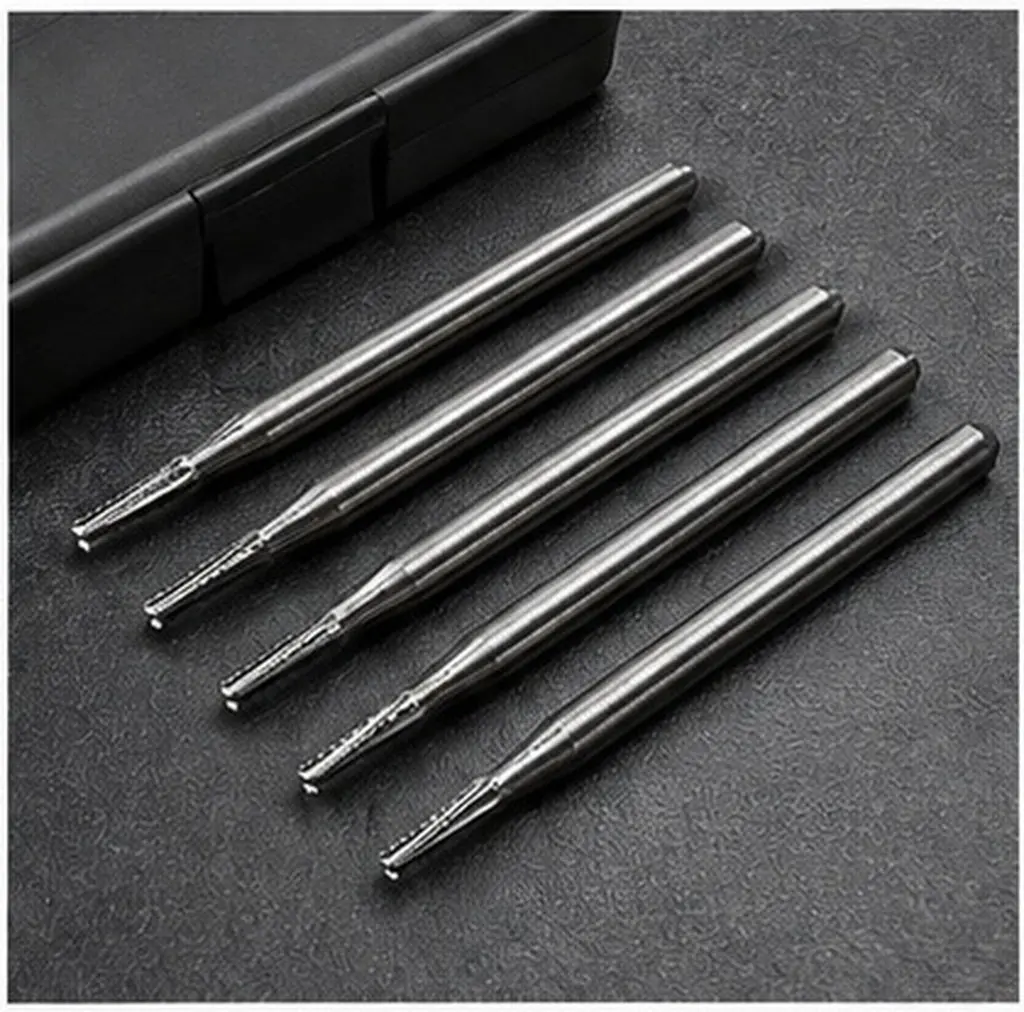5pcs Windshield Repair Kit with Tungsten Carbide Drill Bits for Auto Glass Crack Fix