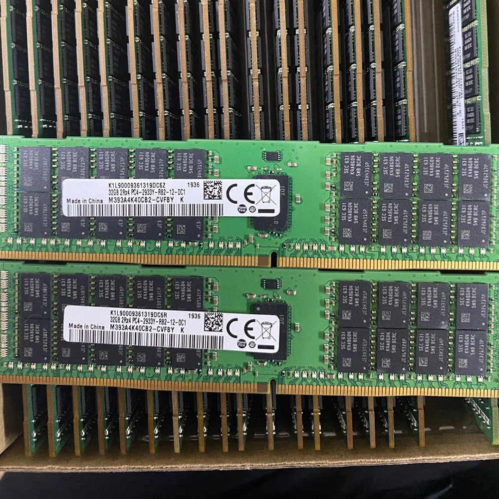 32GB DDR4 2933MHz ECC REG RAM For IBM X3650 M5 X3550 M5 X3850 X6 Server Memory Works Perfectly Fast Ship High Quality