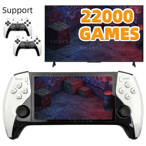5 inch Portable Handheld Game Console For PS1 GBA MAME Gaming Player FHD to TV Retro Game Machine Christmas Gift