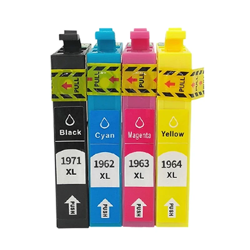 

T1971 T1962 T1963 T1964 Ink Cartridge for Epson Expression XP101 XP201 XP211 XP401 XP204 XP104 XP214 XP411 WF-2532 Printer