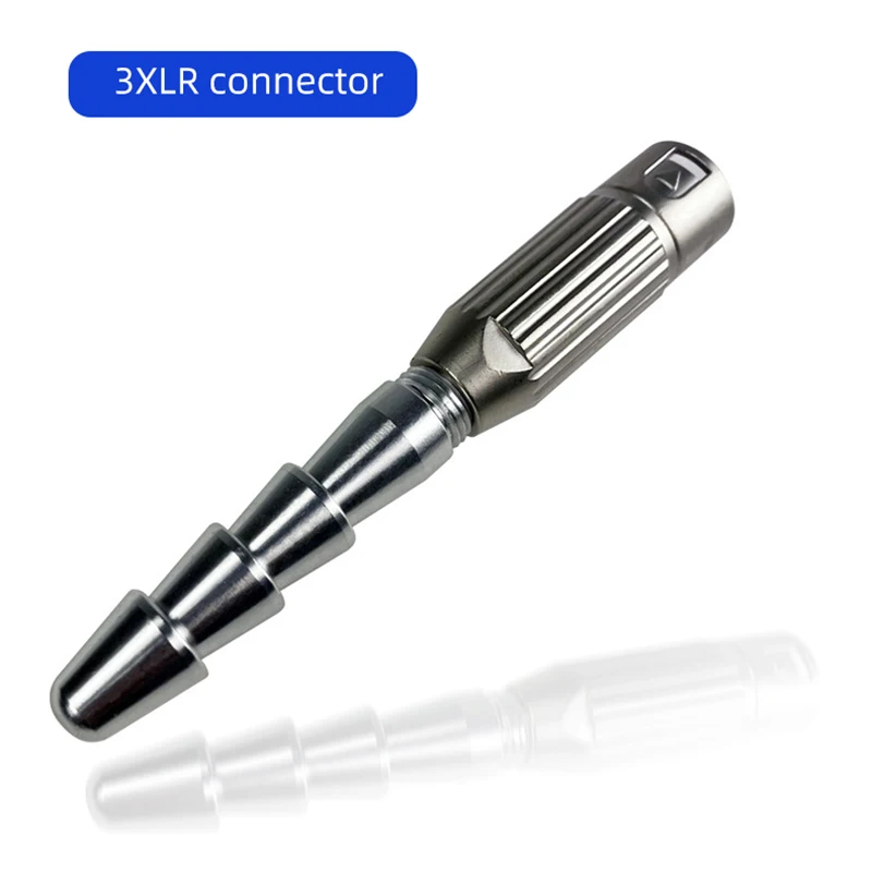 Telescopic Sex Machine Attachments Reciprocating Linear Motor Parts End Quick Connector 3XLR Connector M6 Suction Cup