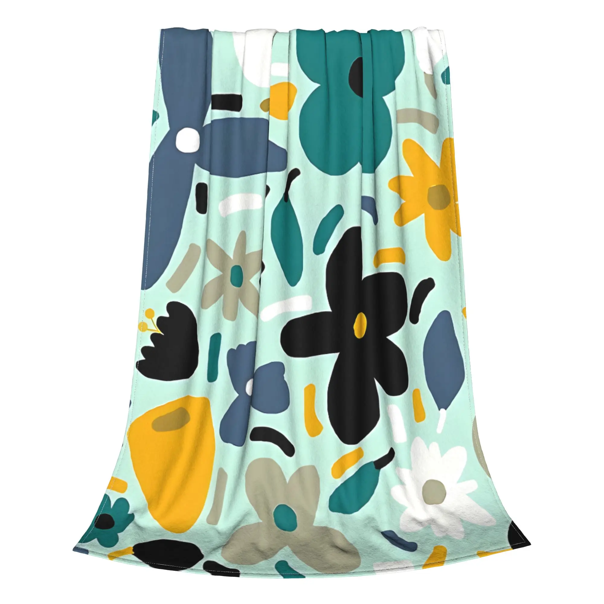1PC Flower Party  Winter Blankets for Adults Bedding Home Interior Sofa Knee